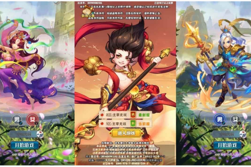 主宰无双H5：WIN进修手工办事端通用视频教程及GM受权物品靠山，撑持三网H5弄法-小栈资源网