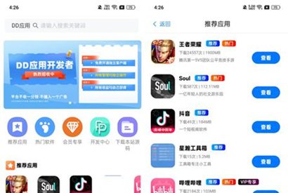 DD应用系统软件库网站源码-小栈资源网