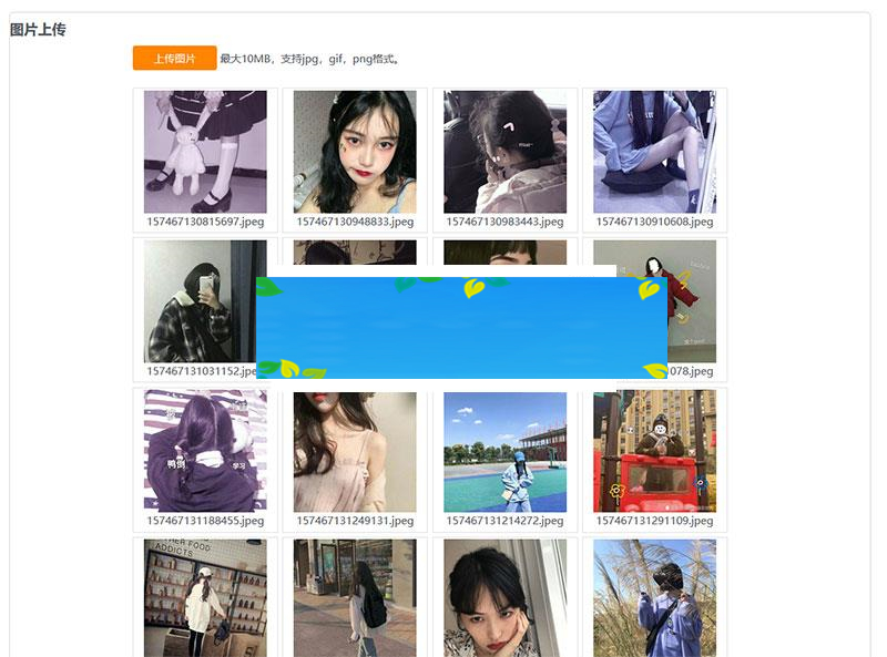 图片[1]-PHP京东图床外链上传+瀑布流图片展示源码_源码下载-小栈资源网
