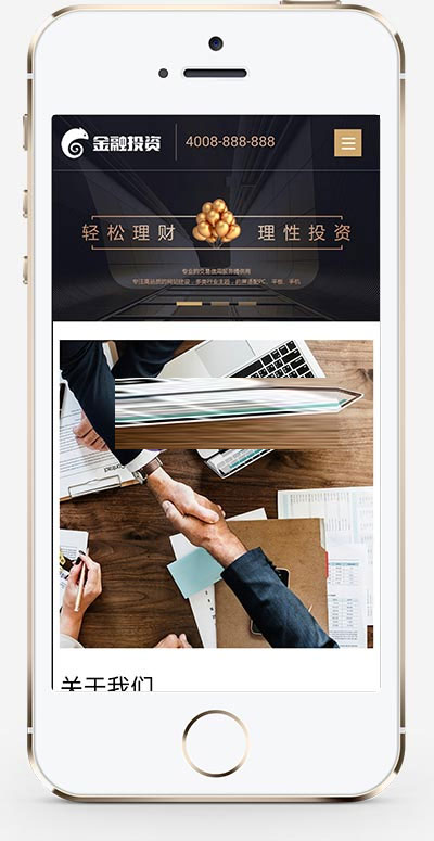 图片[3]-织梦dedecms高端大气响应式金融投资理财公司网站模板(自适应手机移动端)-小栈资源网