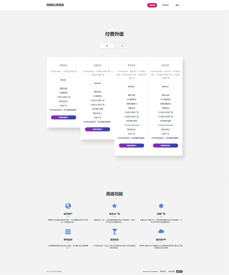 图片[2]-全新PHP网址缩短防封短网址生成系统源码-小栈资源网