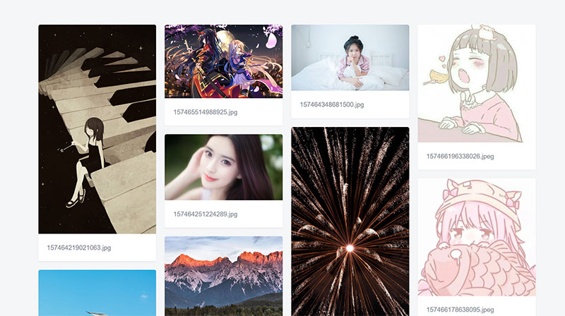 图片[2]-PHP京东图床外链上传+瀑布流图片展示源码-小栈资源网