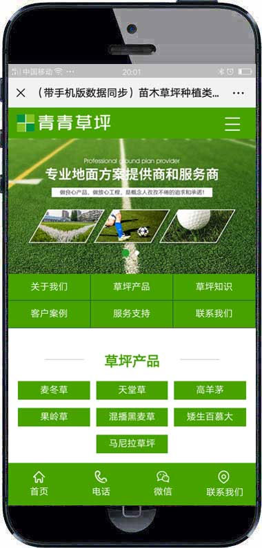 图片[3]-织梦dedecms苗木草坪种植绿化工程企业网站模板(带手机移动端)-小栈资源网