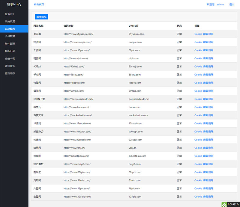 图片[3]-Thinkphp内核素材解析源码支持20多家素材站-小栈资源网