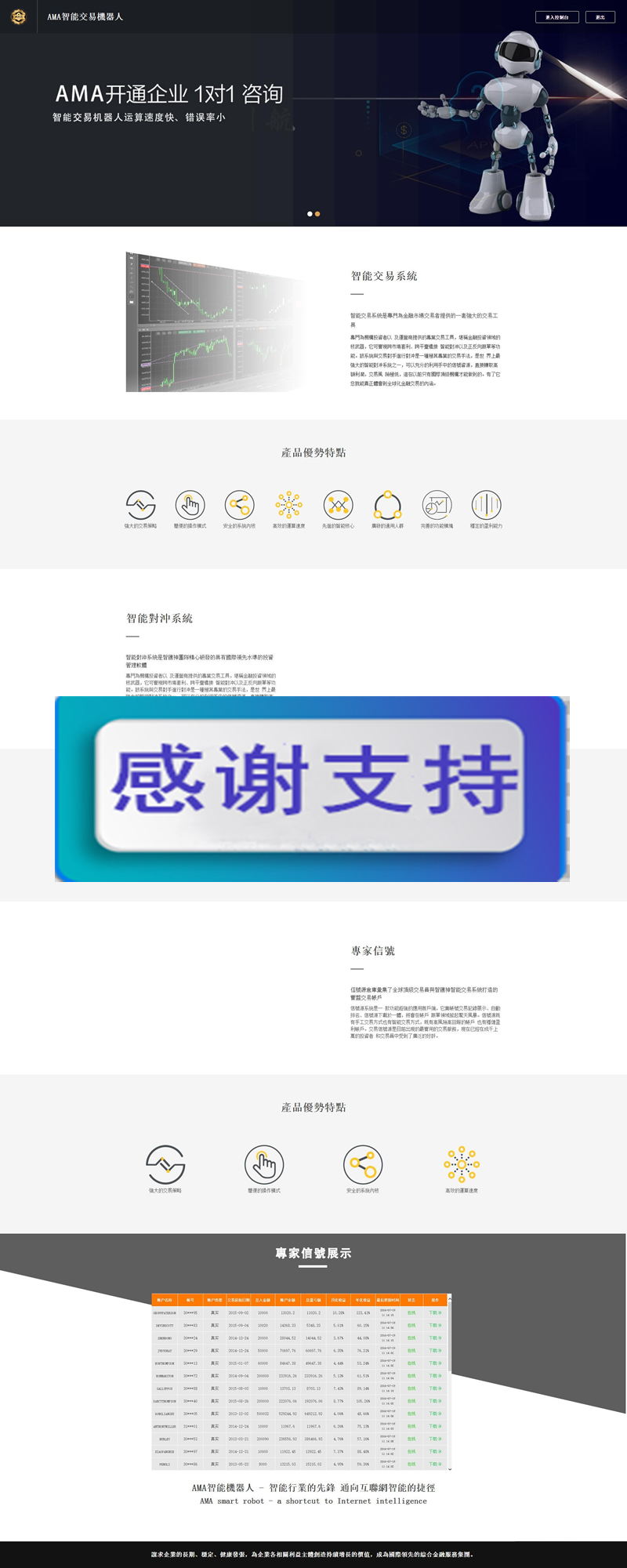 图片[1]-智能交易機器人网站打包 带安装说明-小栈资源网