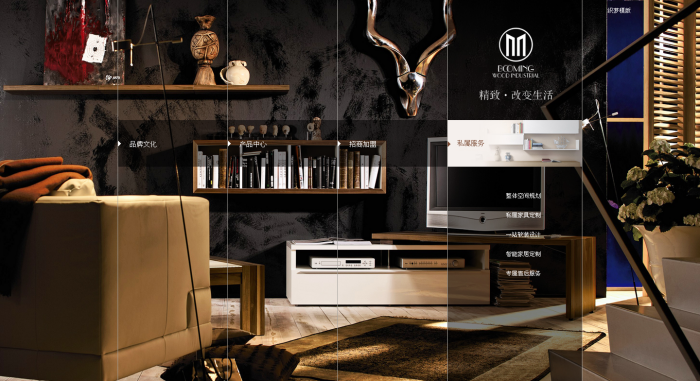 图片[1]-织梦黑白大气家具装修类企业通用织梦源码-小栈资源网