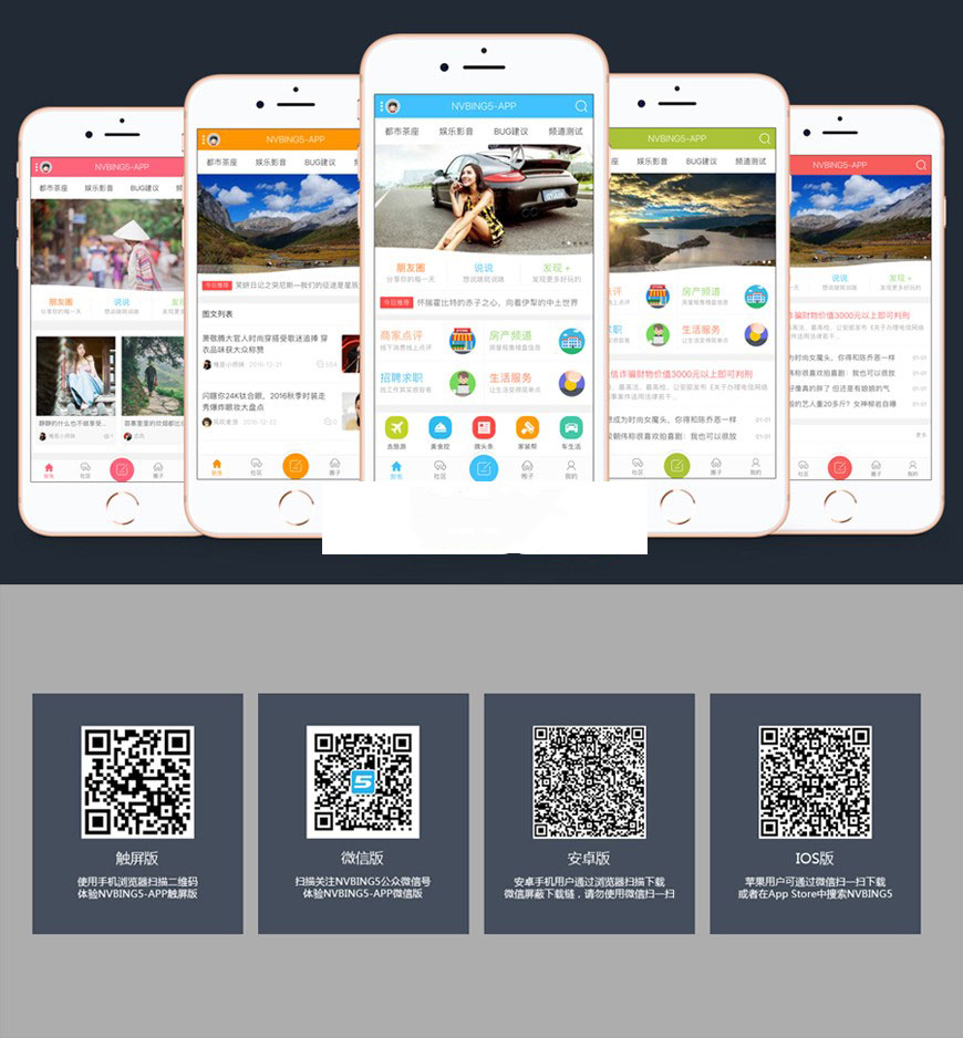 图片[1]-Discuz模板 NVBING5-APP手机版S2.6百变zhikai_n5app GBK+UTF8-小栈资源网