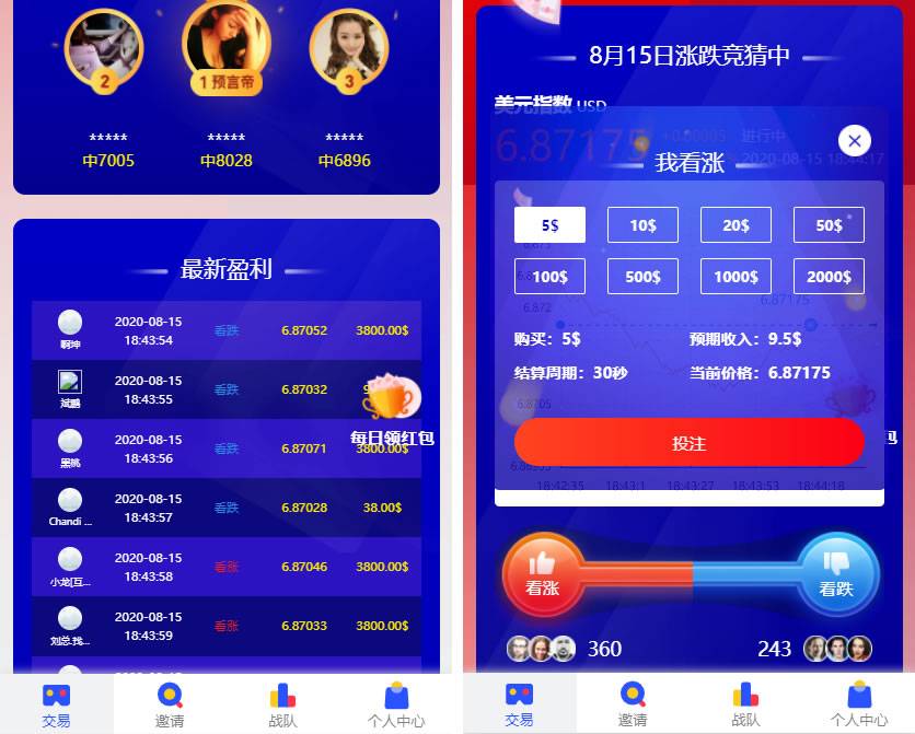 图片[4]-A1080 USDT指数涨跌最新二开币圈万盈财经源码/UI超漂亮/K线正常/完美控制-小栈资源网