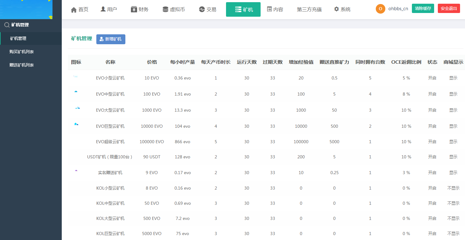 图片[24]-A1010 【尤泰链矿机】区块链挖矿系统+链上钱包[运营版]-小栈资源网