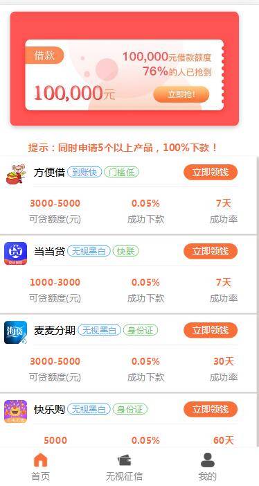 图片[4]-A1068 简约强大的贷超系统(采用DolphinPHP开发)去授权 开源版-小栈资源网