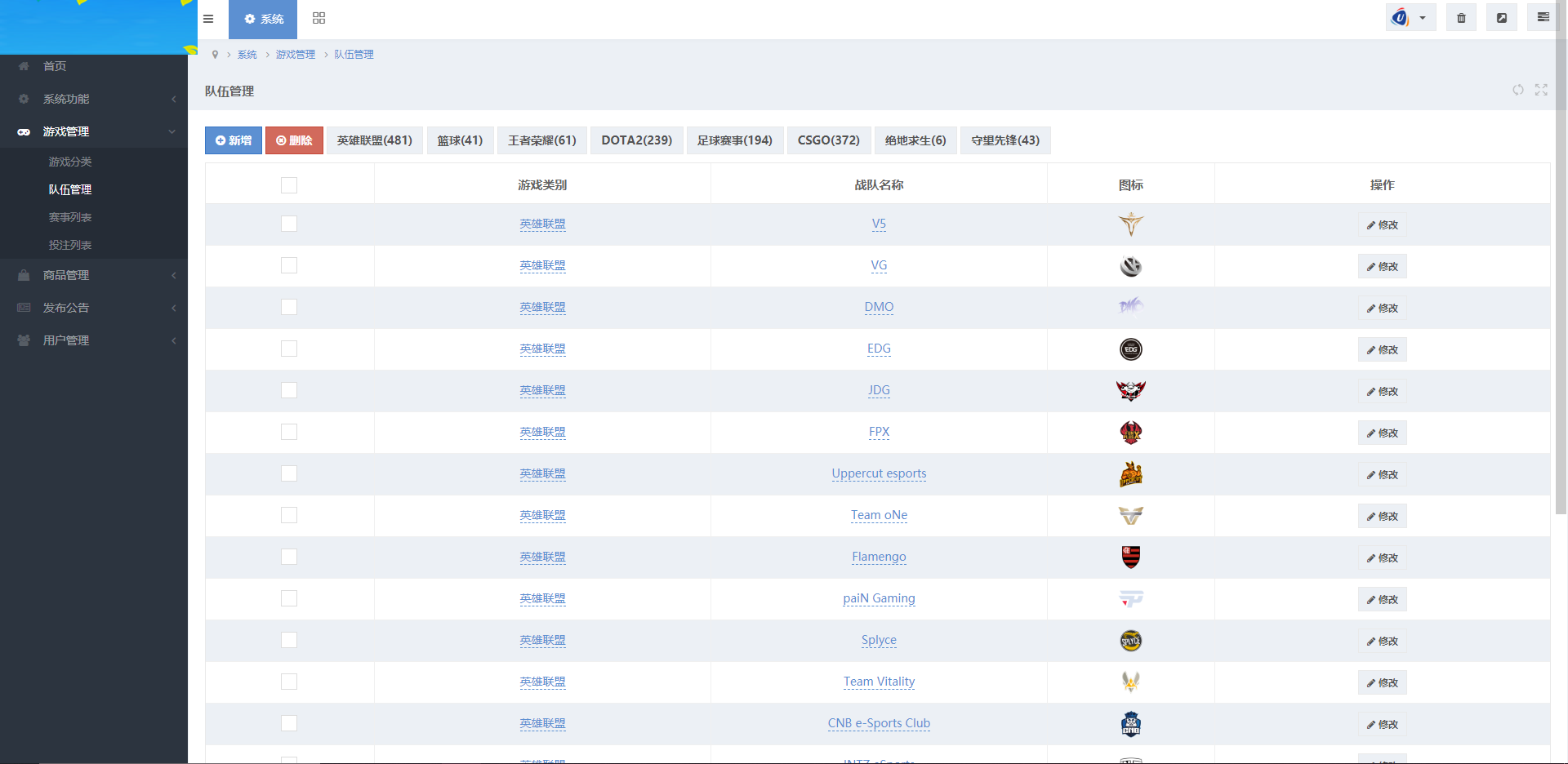 图片[36]-A982 【雷竞技 / 电竞比分源码 / LOL赛事预测】电竞游戏比分竞猜源码 / 免买分 / 修复比赛采集 / 后台设置玩法-小栈资源网