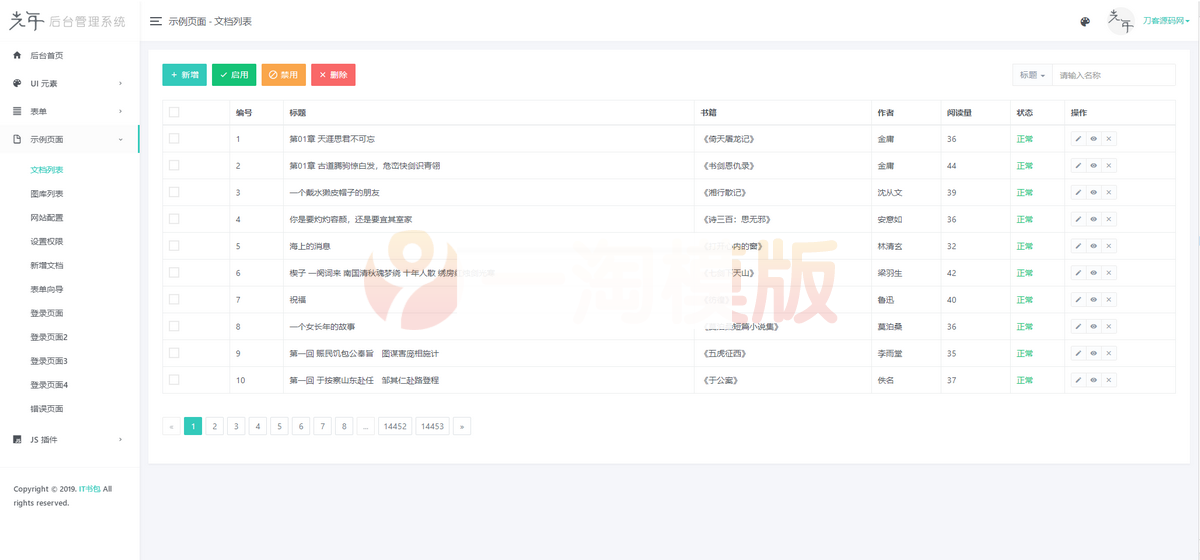 图片[3]-光年(Light Year Admin)后台管理系统模板-小栈资源网