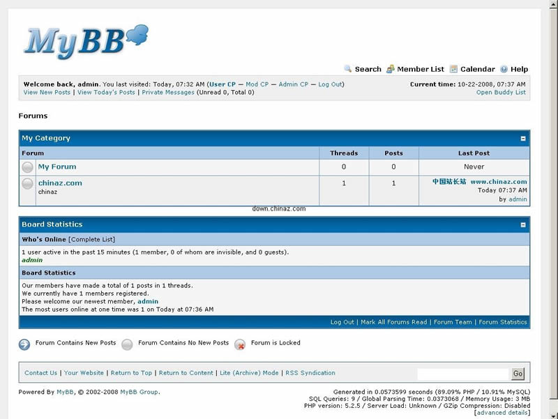 MyBB免费论坛 v1.8.27-小栈资源网