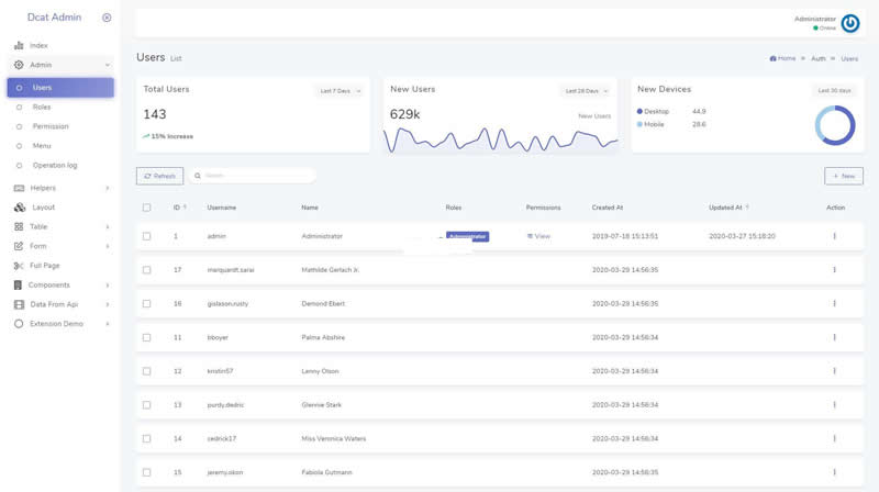 图片[3]-Dcat Admin后台构建工具 v1.7.3-小栈资源网