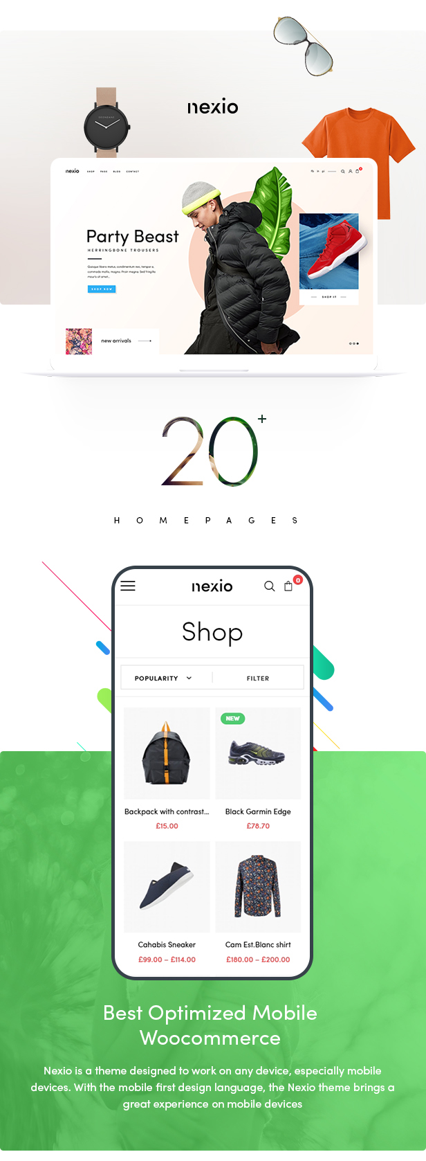 图片[2]-WordPress主题Nexio v1.0.7 时尚服装WooCommerce商店主题-小栈资源网