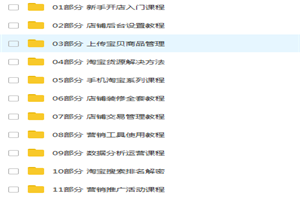 图片[2]-《淘宝内训社》淘宝蓝海暴利产品操盘内训-小栈资源网
