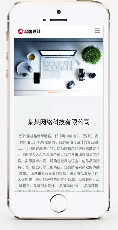 图片[2]-(自适应手机端)品牌策划设计类网站源码 高端设计公司网站pbootcms模板-小栈资源网