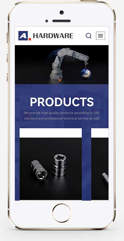 图片[2]-(自适应手机端)响应式五金机械设备外贸网站源码 pbootcms英文外贸网站模板-小栈资源网