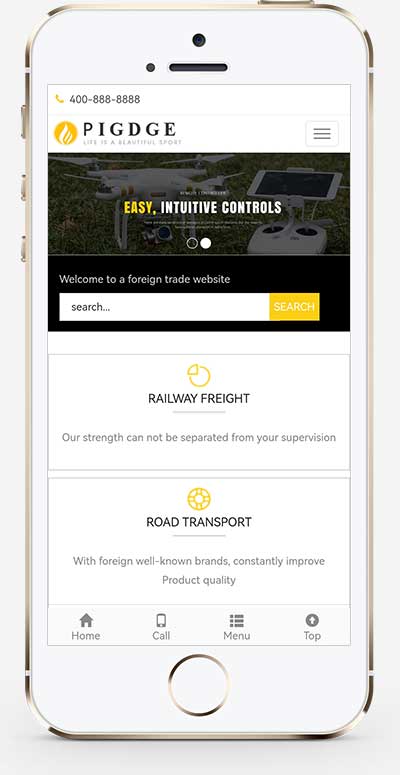 图片[2]-(自适应手机端)响应式HTML5五金电子产品外贸网站源码 五金电器出口英文外贸类网站pbootcms模板-小栈资源网
