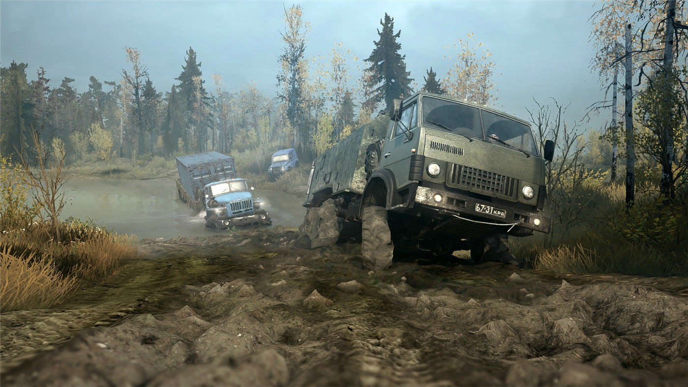 图片[4]-旋转轮胎：泥泞奔驰/Spintires: MudRunner-小栈资源网