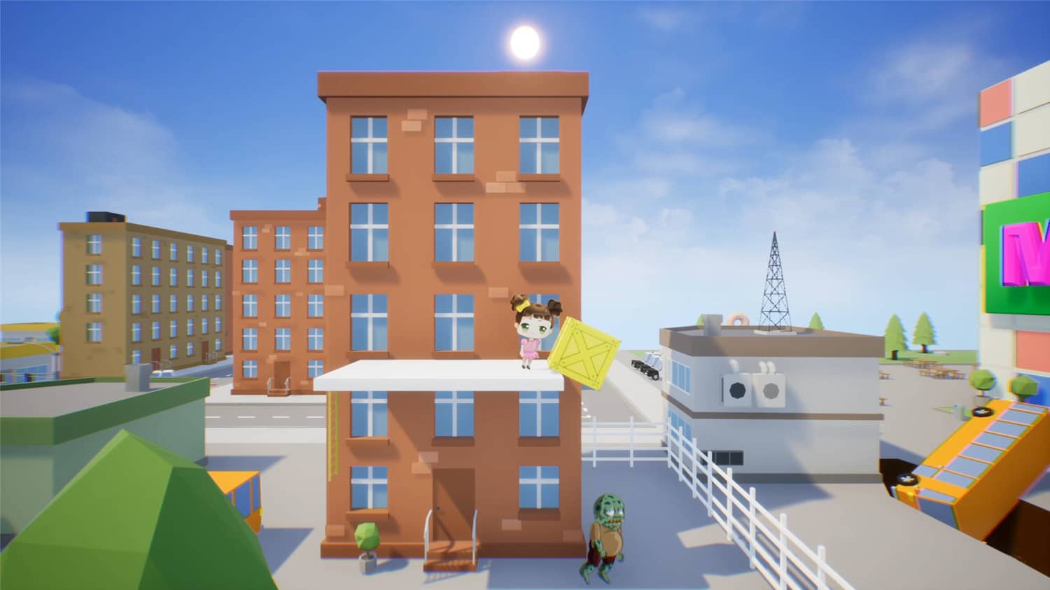 图片[3]-奇碧女孩VS邪恶僵尸/Chibi Girl VS Evil Zombie Dead-小栈资源网