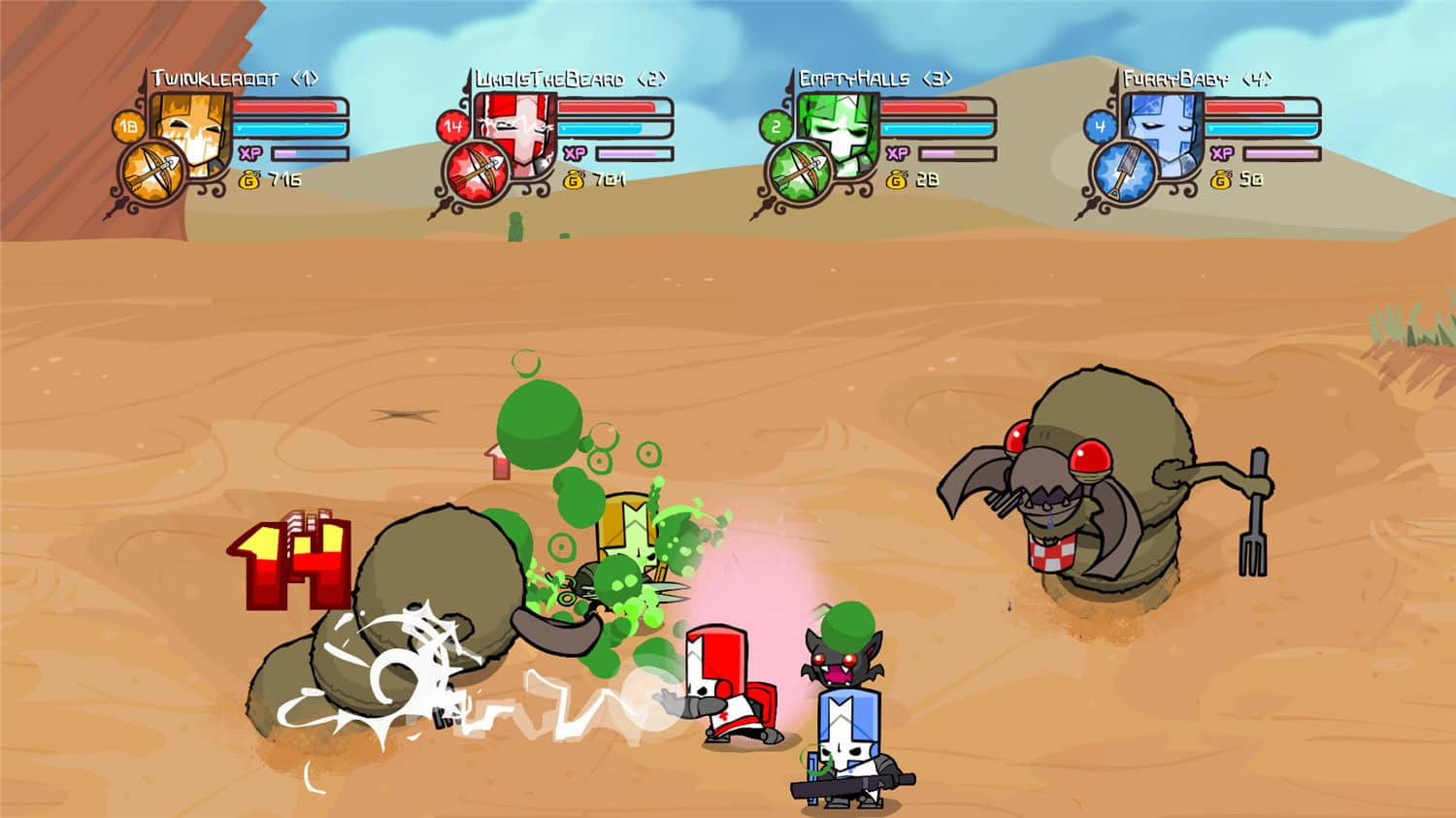 图片[4]-城堡毁灭者/城堡破坏者/Castle Crashers-小栈资源网