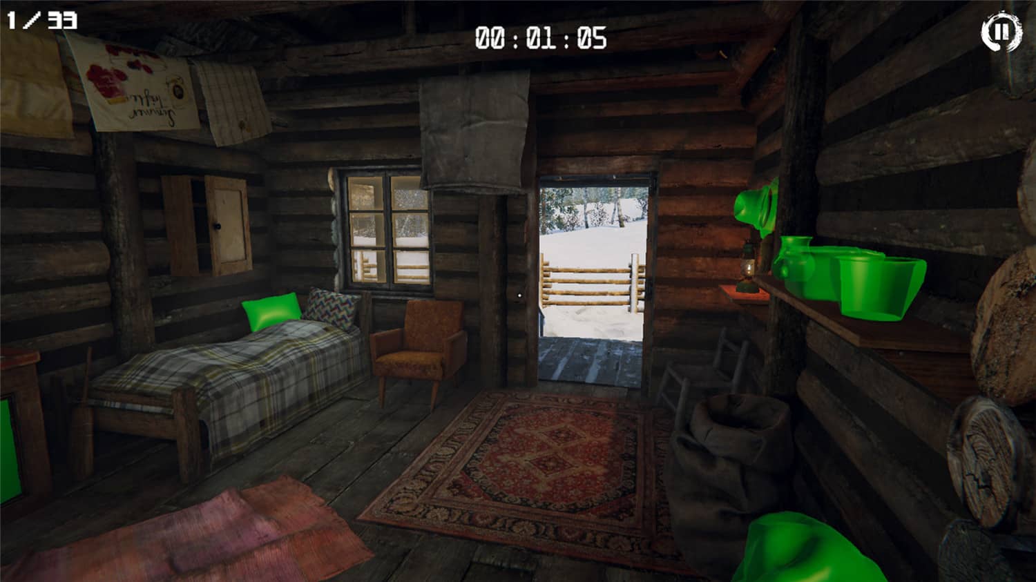 图片[3]-3D拼图：木屋/3D PUZZLE – Wood House-小栈资源网