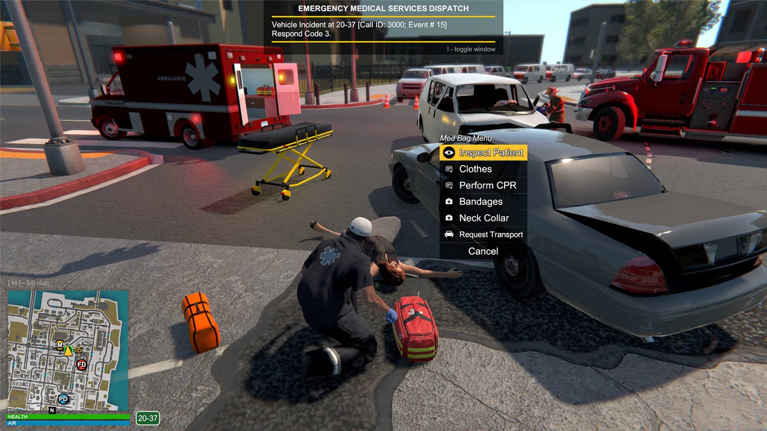 图片[4]-消防模拟/警情模拟/急救模拟/Flashing Lights – Police, Firefighting, Emergency Services Simulator-小栈资源网