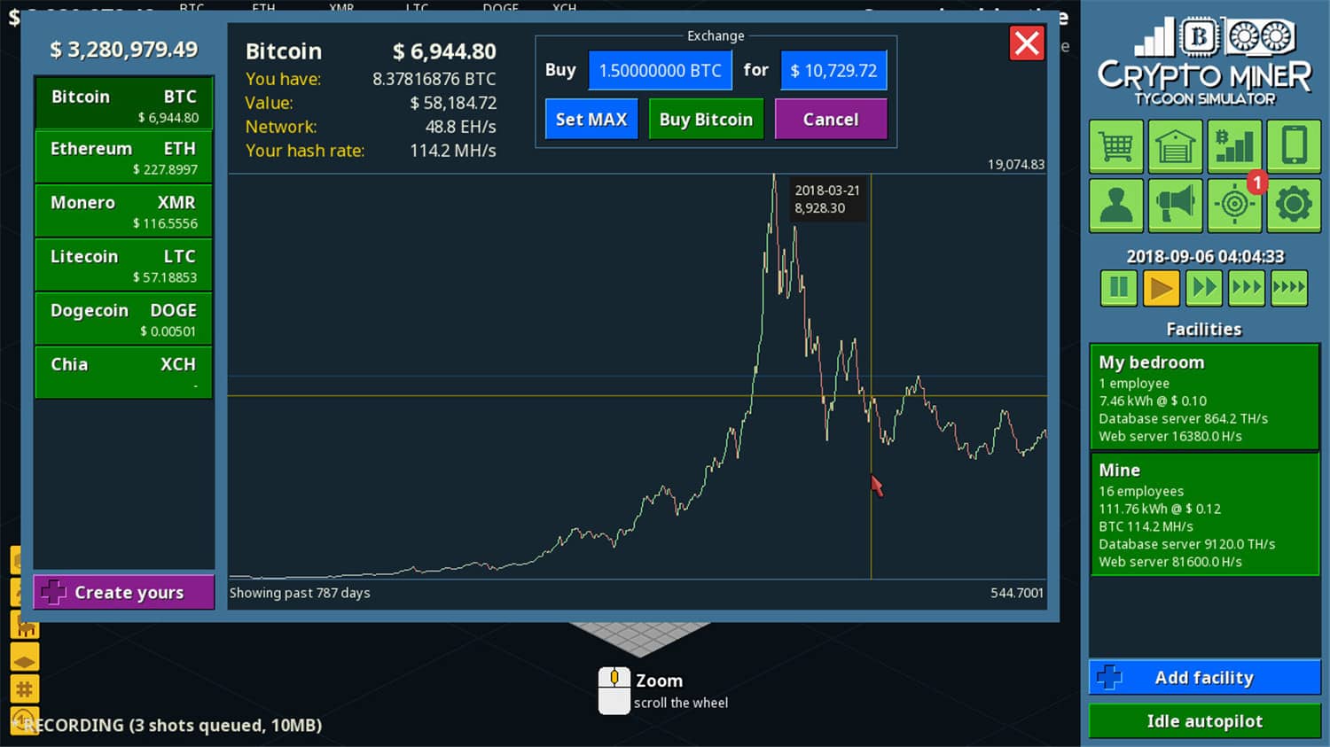 图片[3]-加密货币矿工大亨模拟器/Crypto Miner Tycoon Simulator-小栈资源网