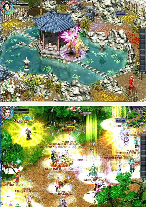 图片[1]-凤舞天骄 一款画面相当漂亮的2D即时战斗网络游戏源码-小栈资源网