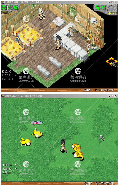 图片[1]-网络游戏古董级【石器时代华义CSA1.0】Win一键端+客户端+双挂+详细教程-小栈资源网