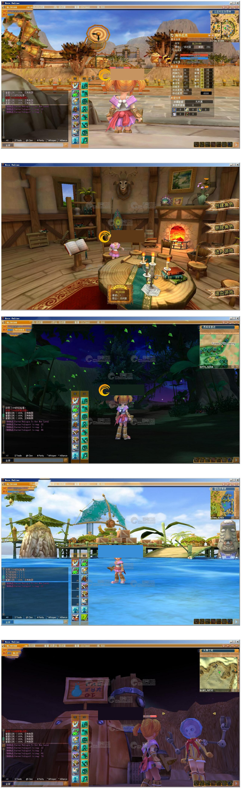 图片[1]-网游ROSE【精灵的密语】整理2019总结世界版一键即玩端+GM命令+架设+修改+外网教程-小栈资源网