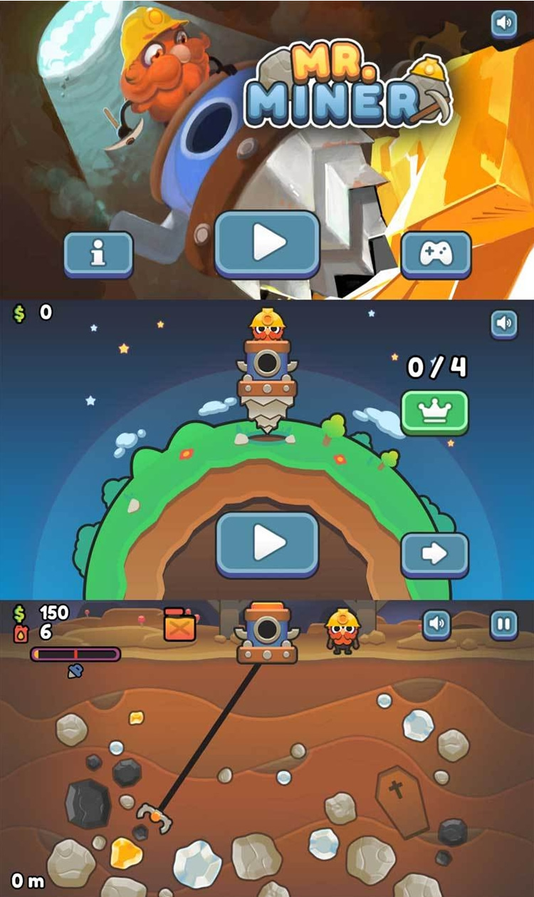 图片[1]-HTML5矿工先生游戏源码-小栈资源网