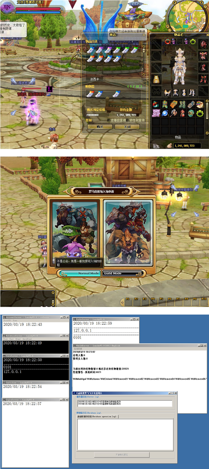 图片[3]-[亲测可玩] 飞飞OL-v19一键虚拟机服务端 LANSKY3.0系列+视频教程,100%进游戏-小栈资源网