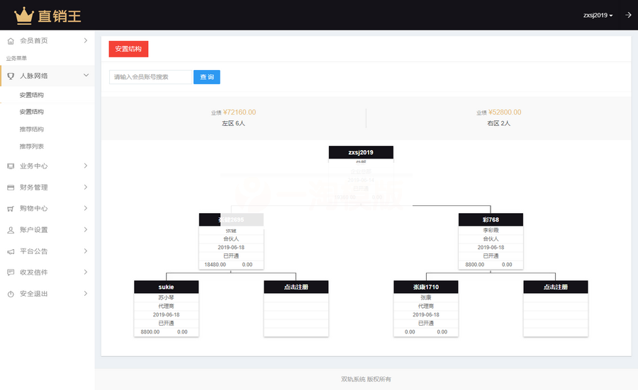 图片[2]-企业三级推广报单分销源码下载/会员注册管理系统源码-小栈资源网
