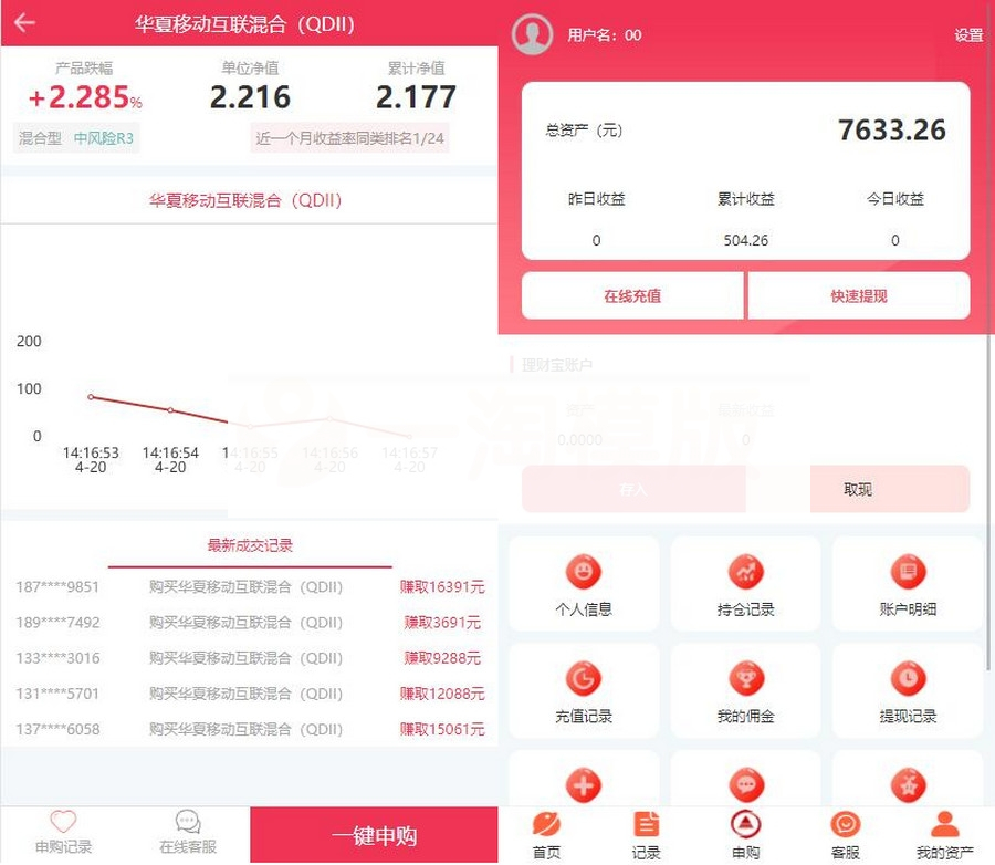 图片[2]-基金定投源码/理财程序/数字币货币理财/投资理财源码-小栈资源网