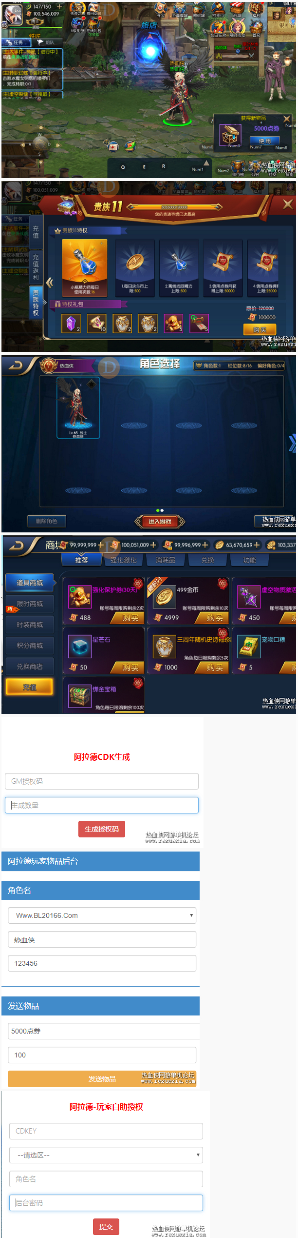 图片[1]-手游【阿拉德之怒】傻瓜式完美一键端+后代+无限刷道具-小栈资源网