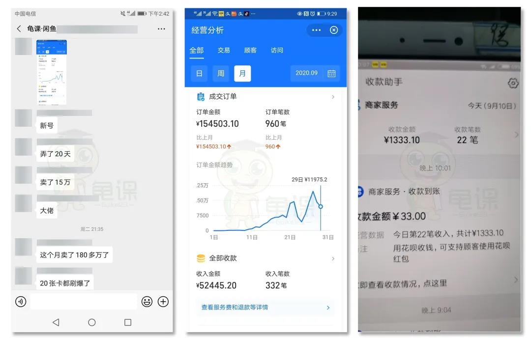 图片[1]-龟课·闲鱼无货源电商课程第16期：可单干或批量操作，月入几千到几万-小栈资源网