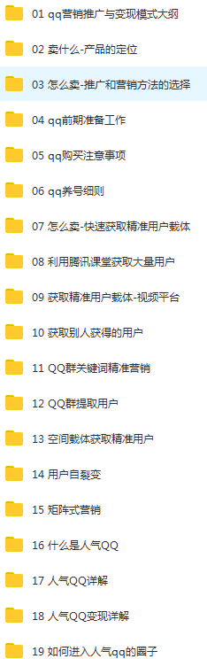 图片[2]-大咖教你QQ营销推广与变现-小栈资源网