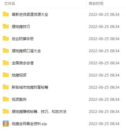 图片[2]-全国各地行业小本摆地摊教程创业夜市顺口溜选址经验教程课，价值上千元-小栈资源网