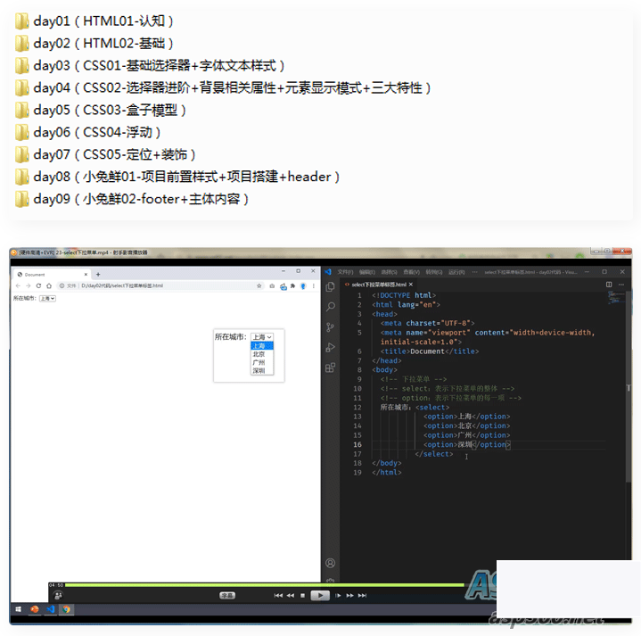 图片[1]-Web前端DIV+CSS实战教程-小栈资源网