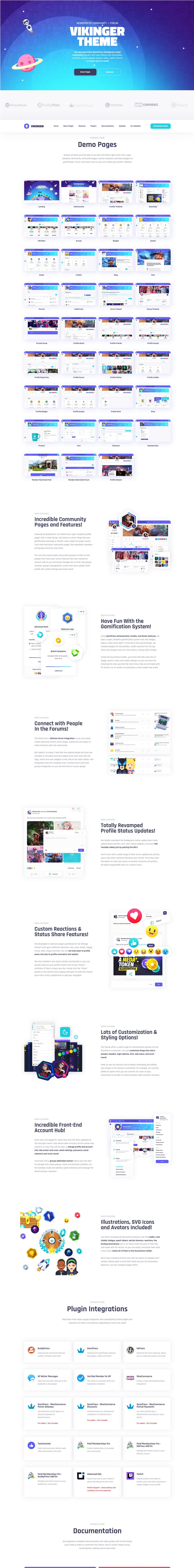 图片[1]-国外超火的WordPress主题 汉化版Vikinger模板-小栈资源网