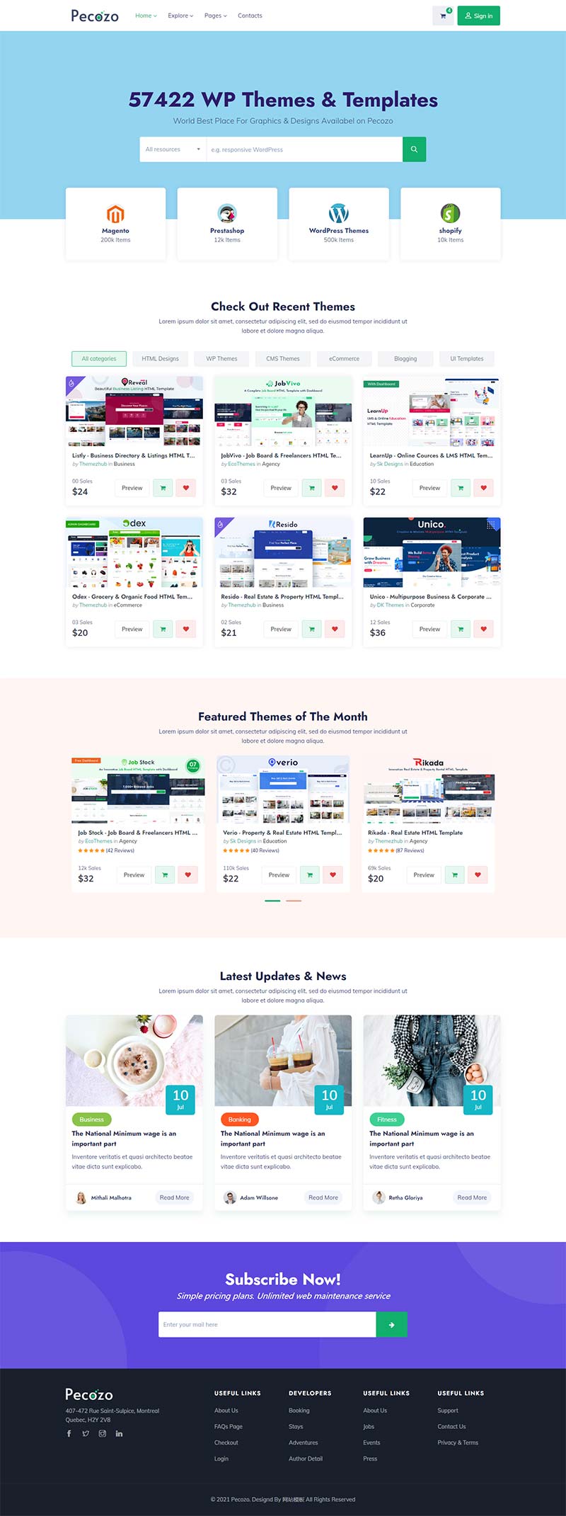 图片[1]-素材广告图片分享平台静态HTML模板-小栈资源网