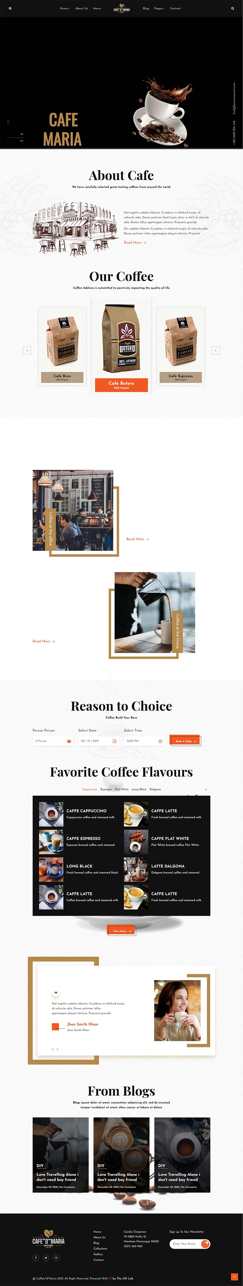 图片[1]-甜品茶餐厅官网html模板-小栈资源网