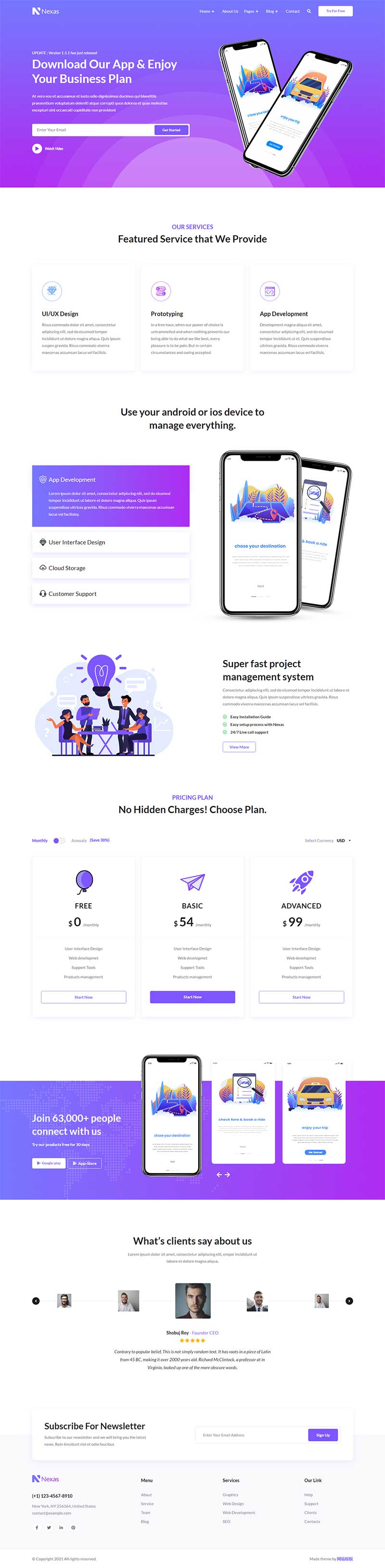 图片[1]-多用途app软件业务介绍官网模板-小栈资源网