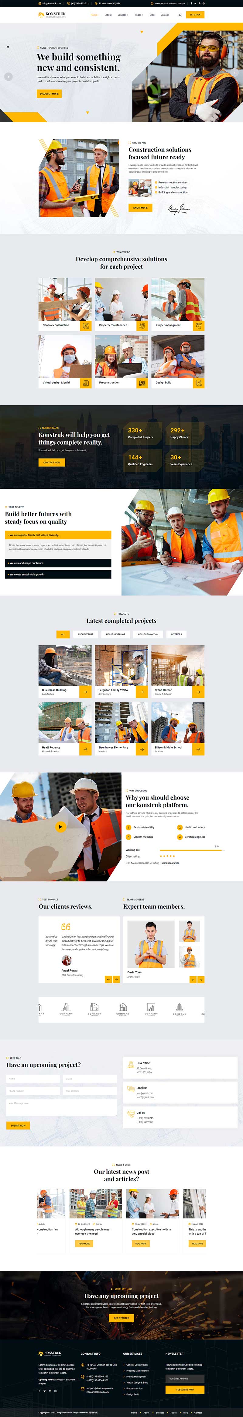 图片[1]-城市开发运营建筑公司网站模板-小栈资源网