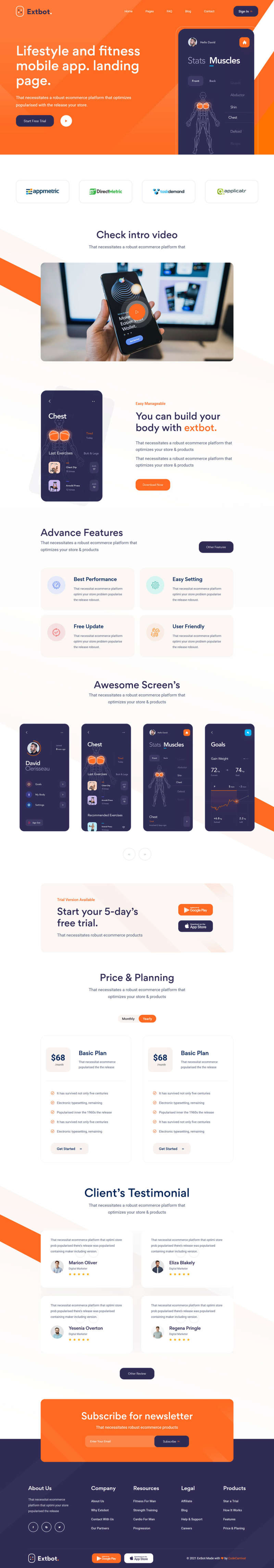 图片[1]-健身运动app官网展示模板-小栈资源网