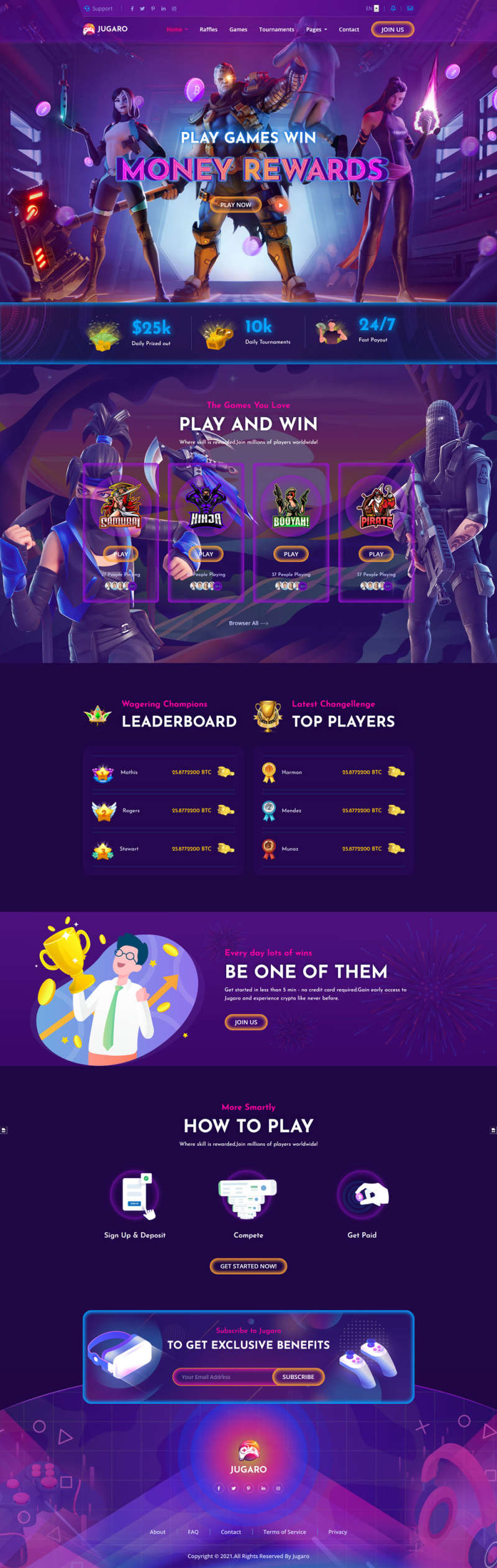 图片[1]-电子竞技游戏官网HTML响应式模板-小栈资源网