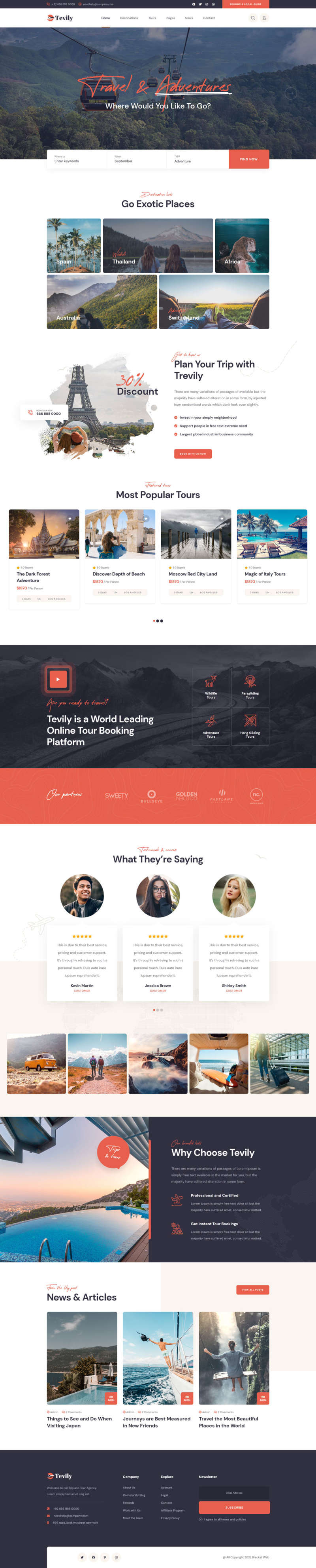 图片[1]-响应式的旅游团报名服务网站模板-小栈资源网