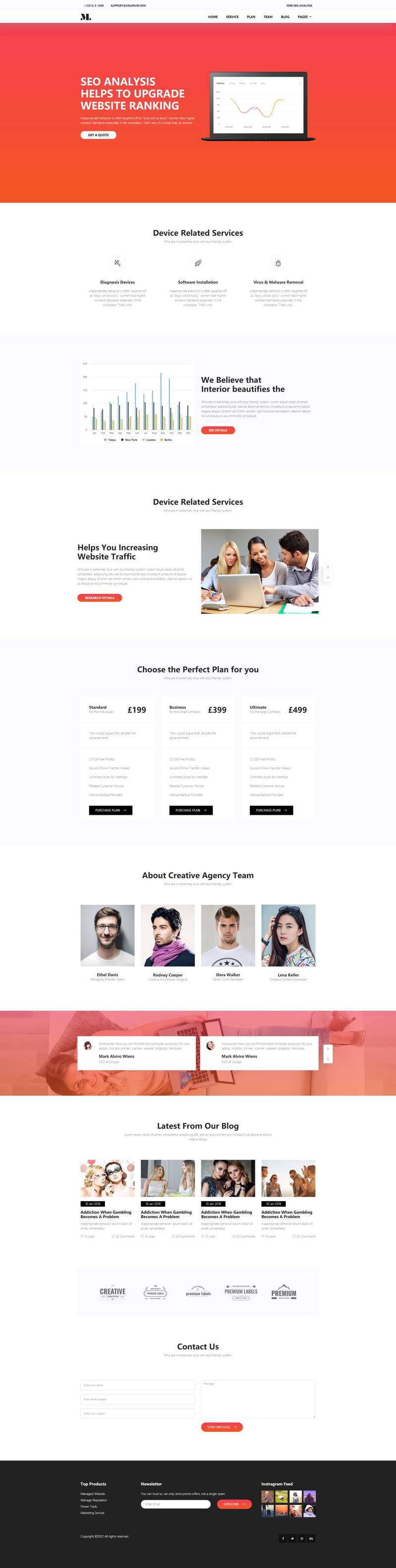 图片[1]-红色响应式SEO优化服务网站模板-小栈资源网